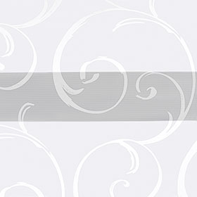 зебра ДОРИ 0225 белый, 300 см