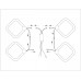 Потолочная люстра Ambrella Light FA FA3819 Потолочная люстра Ambrella Light FA FA3819