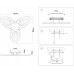 Потолочная люстра Ambrella Light FA FA4545 Потолочная люстра Ambrella Light FA FA4545