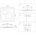 Накладной светильник Ambrella Light FA FA7712 Накладной светильник Ambrella Light FA FA7712