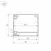 Профиль накладной Arlight BOX60-SIDE-2000 ANOD 017353 Профиль накладной Arlight BOX60-SIDE-2000 ANOD 017353