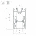 Профиль Arlight S2-LINE-4067-2500 ANOD+OPAL 021172 Профиль Arlight S2-LINE-4067-2500 ANOD+OPAL 021172