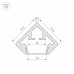 Профиль Arlight PDS45-KUB-2000 ANOD 021646 Профиль Arlight PDS45-KUB-2000 ANOD 021646