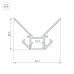 Профиль Arlight ARH-DECORE-S12-EXT-2000 ANOD внешний 023889 Профиль Arlight ARH-DECORE-S12-EXT-2000 ANOD внешний 023889
