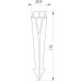 Стержнь наземный Arlight Accessories 024888 Стержнь наземный Arlight Accessories 024888