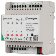 Контроллер-регулятор цвета RGBW Arlight Intelligent 025658 Контроллер-регулятор цвета RGBW Arlight Intelligent 025658