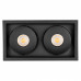 Встраиваемый светильник Arlight CL-SIMPLE-S148x80-2x9W Day4000 (BK, 45 deg) 026877 Встраиваемый светильник Arlight CL-SIMPLE-S148x80-2x9W Day4000 (BK, 45 deg) 026877