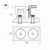 Встраиваемый светильник Arlight CL-SIMPLE-S148x80-2x9W Day4000 (BK, 45 deg) 026877 Встраиваемый светильник Arlight CL-SIMPLE-S148x80-2x9W Day4000 (BK, 45 deg) 026877