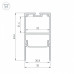 Профиль накладной Arlight SL-COMFORT 033277 Профиль накладной Arlight SL-COMFORT 033277