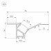 Профиль встраиваемый Arlight ARH-FANTOM 039949 Профиль встраиваемый Arlight ARH-FANTOM 039949