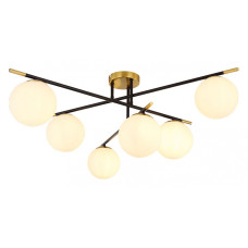 Потолочная люстра Arte Lamp Alcor A2224PL-6BK Потолочная люстра Arte Lamp Alcor A2224PL-6BK