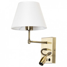 Бра с подсветкой Arte Lamp Elba A2581AP-2AB Бра с подсветкой Arte Lamp Elba A2581AP-2AB
