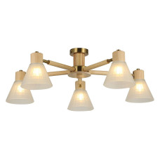 Потолочная люстра Arte Lamp Meleph A4096PL-5BR Потолочная люстра Arte Lamp Meleph A4096PL-5BR