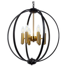 Подвесная люстра Arte Lamp Castula A7013SP-6BK Подвесная люстра Arte Lamp Castula A7013SP-6BK