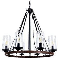 Подвесная люстра Arte Lamp Dalim A7014SP-8BK