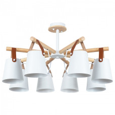 Люстра на штанге Arte Lamp Thomas A7032PL-8WH