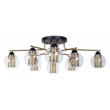 Потолочная люстра Arte Lamp Manchester A7045PL-8BK Потолочная люстра Arte Lamp Manchester A7045PL-8BK