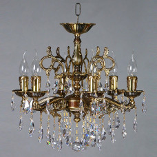 Подвесная люстра Ambiente by Brizzi Leon 2128/6 PB Tear Drop Подвесная люстра Ambiente by Brizzi Leon 2128/6 PB Tear Drop