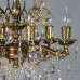 Подвесная люстра Ambiente by Brizzi Leon 2128/6 PB Tear Drop Подвесная люстра Ambiente by Brizzi Leon 2128/6 PB Tear Drop