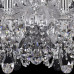 Подвесная люстра Bohemia Ivele Crystal 1402 1402/12+6/240/Ni Подвесная люстра Bohemia Ivele Crystal 1402 1402/12+6/240/Ni