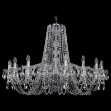 Подвесная люстра Bohemia Ivele Crystal 1402 1402/18/400/Ni Подвесная люстра Bohemia Ivele Crystal 1402 1402/18/400/Ni