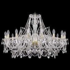 Подвесная люстра Bohemia Ivele Crystal 1411 1411/16/360/G Подвесная люстра Bohemia Ivele Crystal 1411 1411/16/360/G