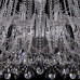 Подвесная люстра Bohemia Ivele Crystal 1411 1411/24/530/XL-163/Ni Подвесная люстра Bohemia Ivele Crystal 1411 1411/24/530/XL-163/Ni