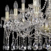 Подвесная люстра Bohemia Ivele Crystal 1413 1413/12+6/300/G Подвесная люстра Bohemia Ivele Crystal 1413 1413/12+6/300/G
