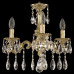 Подвесная люстра Bohemia Ivele Crystal 7201 72101/3/125 A G Подвесная люстра Bohemia Ivele Crystal 7201 72101/3/125 A G