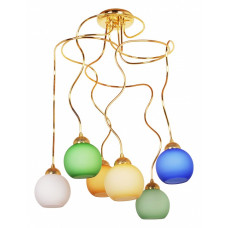 Потолочная люстра Doge Luce 111 357PL6GO-MIX Потолочная люстра Doge Luce 111 357PL6GO-MIX