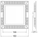 Встраиваемый светильник Deko-Light  565156 Встраиваемый светильник Deko-Light  565156