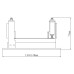 Рамка на 1 светильник Deko-Light  930092 Рамка на 1 светильник Deko-Light  930092