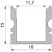 Профиль накладной Deko-Light AU-02-10 970129 Профиль накладной Deko-Light AU-02-10 970129