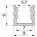Профиль накладной Deko-Light AU-02-05 970181 Профиль накладной Deko-Light AU-02-05 970181