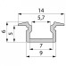 Профиль накладной Deko-Light ET-01-05 975083 Профиль накладной Deko-Light ET-01-05 975083