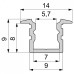 Профиль накладной Deko-Light ET-02-05 975185 Профиль накладной Deko-Light ET-02-05 975185