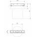 Накладной светильник Elektrostandard Slim Magnetic a063494 Накладной светильник Elektrostandard Slim Magnetic a063494