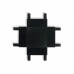 Соединитель X-образный для треков накладных Elektrostandard Flat Magnetic a063738 Соединитель X-образный для треков накладных Elektrostandard Flat Magnetic a063738