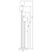 Торшер Escada Denver 1109/4 Chrome/Beige Торшер Escada Denver 1109/4 Chrome/Beige