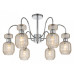 Люстра на штанге Escada Gloss 1141/6PL Chrome/Beige Люстра на штанге Escada Gloss 1141/6PL Chrome/Beige