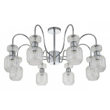 Люстра на штанге Escada Gloss 1141/8PL Chrome/Clear Люстра на штанге Escada Gloss 1141/8PL Chrome/Clear