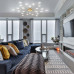 Потолочная люстра Escada Starfall 2109/1 Copper Потолочная люстра Escada Starfall 2109/1 Copper