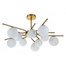 Люстра на штанге Escada Sphere 642/10P Brass Люстра на штанге Escada Sphere 642/10P Brass
