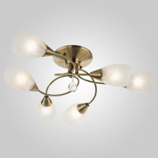 Потолочная люстра Eurosvet Virginia 2275/6 бронза античная Потолочная люстра Eurosvet Virginia 2275/6 бронза античная