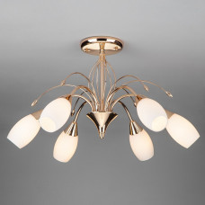 Люстра на штанге Eurosvet Ginevra 22080/6 золото Люстра на штанге Eurosvet Ginevra 22080/6 золото