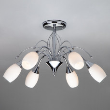 Люстра на штанге Eurosvet Ginevra 22080/6 хром Люстра на штанге Eurosvet Ginevra 22080/6 хром