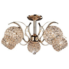 Люстра на штанге Eurosvet Mirage 7777/5 золото Люстра на штанге Eurosvet Mirage 7777/5 золото