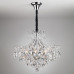 Подвесная люстра Eurosvet Crystal 10080/6 хром/прозрачный хрусталь Strotskis Подвесная люстра Eurosvet Crystal 10080/6 хром/прозрачный хрусталь Strotskis
