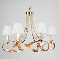 Подвесная люстра Eurosvet Adelia 60063/6 золото Подвесная люстра Eurosvet Adelia 60063/6 золото