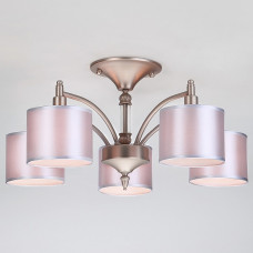 Люстра на штанге Eurosvet Adagio 60080/5 сатин-никель Люстра на штанге Eurosvet Adagio 60080/5 сатин-никель